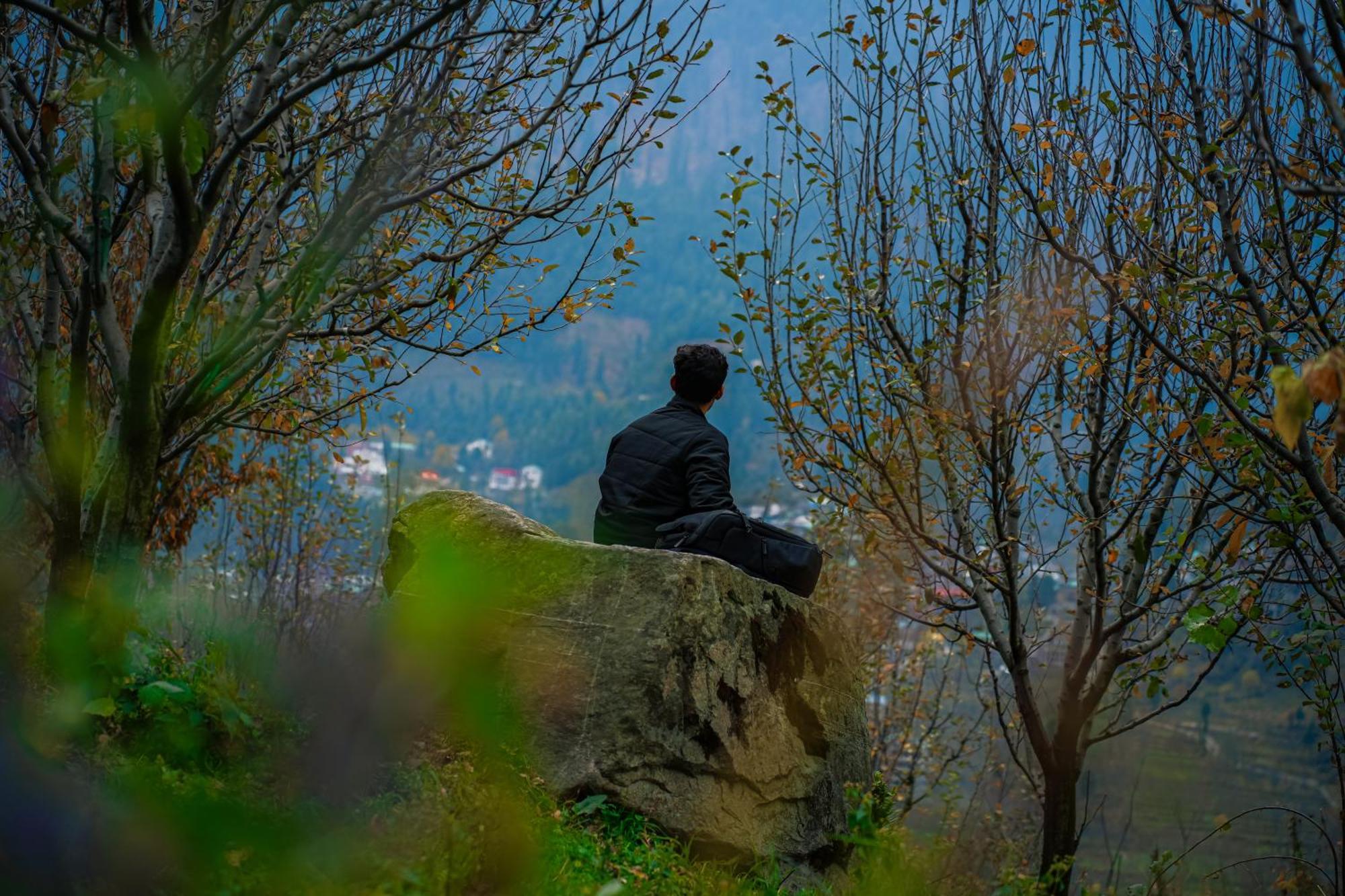 Yaarana Stay & Cafe, Vashisht, Manali Exteriér fotografie
