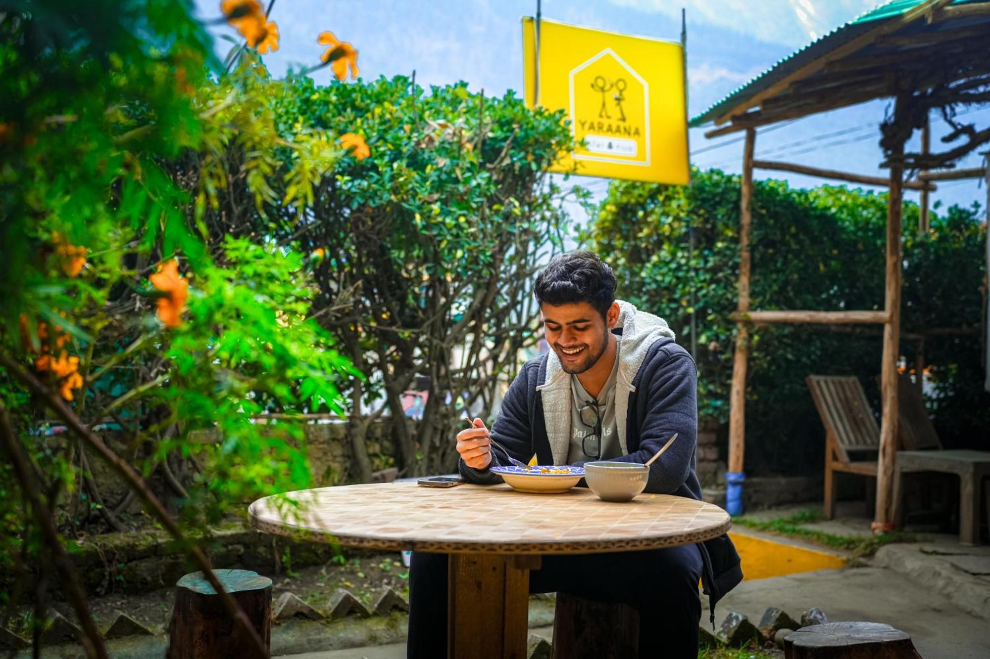 Yaarana Stay & Cafe, Vashisht, Manali Exteriér fotografie